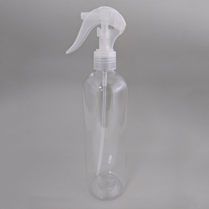 Must have item virus prevention empty 200ml transparent plastic bottle with trigger sprayer 24/410 for alcohol and disinfectant packaging