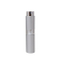Matte silver color retractable 8ml perfume atomizer with shiny middle ring custom logo printing travel size perfume bottle