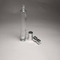 Best selling 10ml cylinder tall shape perfume glass bottle silver aluminum mist sprayer aluminum cap