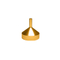 High quality material aluminum funnel gold color metal funnel
