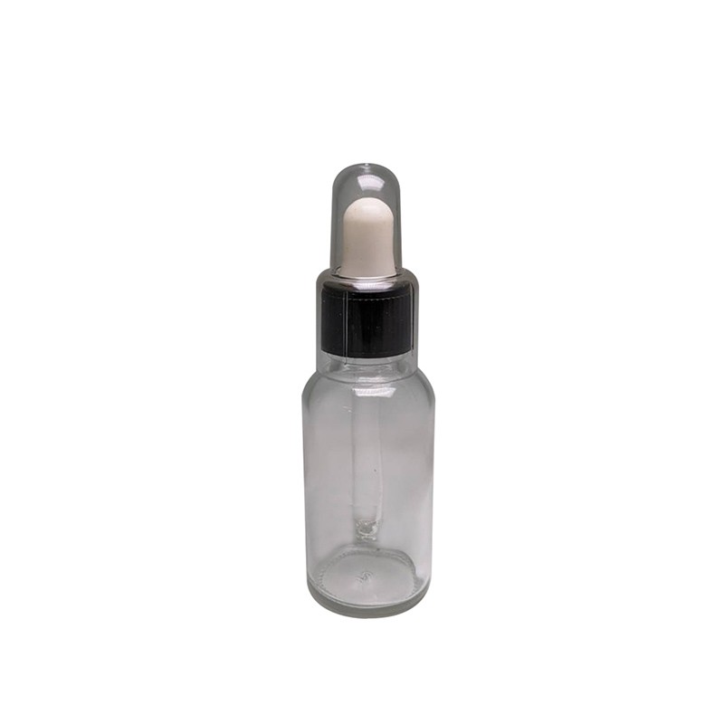 Customization Boston bottle with dropper and cap