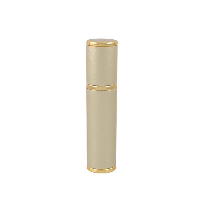 New design luxury blue leather wrapped small perfume dispenser