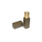 2021 Mini wooden cosmetic dark color lip case packaging used reusable