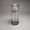Elegance skincare packaging empty 30ml glass bottle with plastic lotion pump 20/400 neck size transparent cap