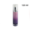 Luxury packaging purple empty acrylic skin care pump bottle set