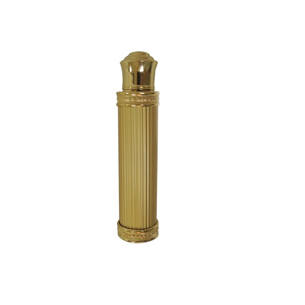 Mini aluminum oil essential scent perfume silver color arabic oil bottle