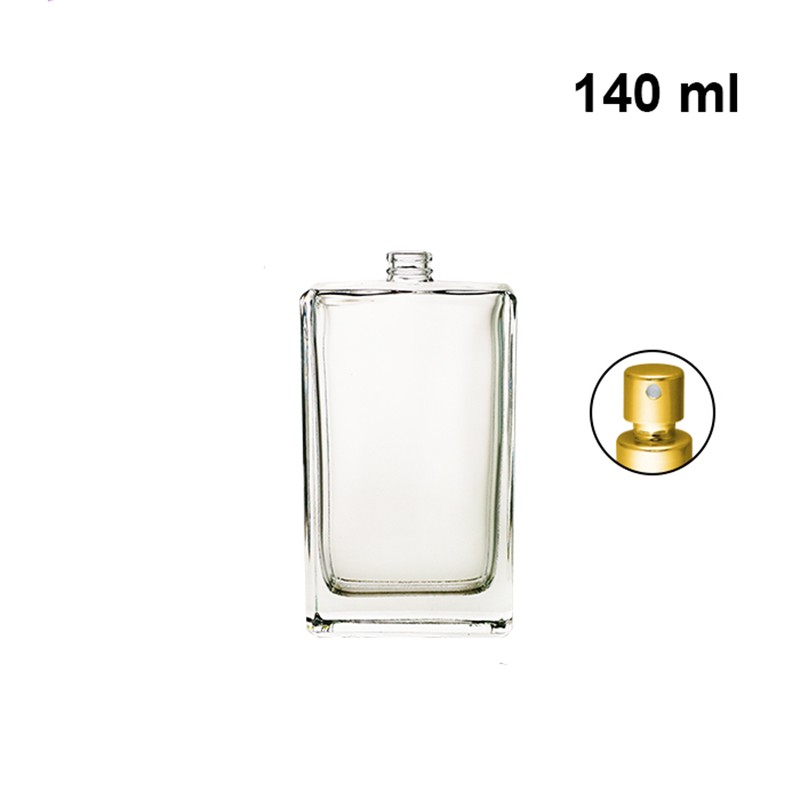 High quality Perfumes Spray 140ml Perfume Glass Bottles