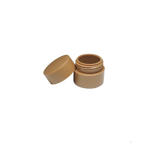 2021 Mini wooden round compact case packaging used reusable