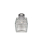 Home decor cube square glass container scented reed diffuser customize color aroma flower diffuser best selling