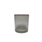 Luxury texture full blossom home decor Oud home candle jar candle glass