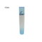 Gradient blue and white acrylic private brand skin care durable pump bottle