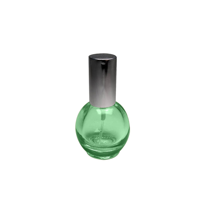 Small size perfume spray glass bottle 10ml 13/415 screw neck aluminum sprayer and cap for man and woman fragrance