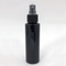 Travel packaging 100ml empty plastic bottle injection black color for facial toner and facial mist packaging