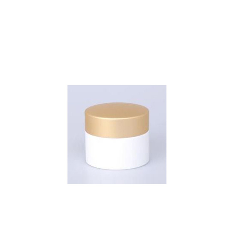 Beauty product packaging matte gold plastic caps for plastic bottles container body and face product