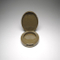 2021 Dark color mini wooden round compact case packaging used reusable