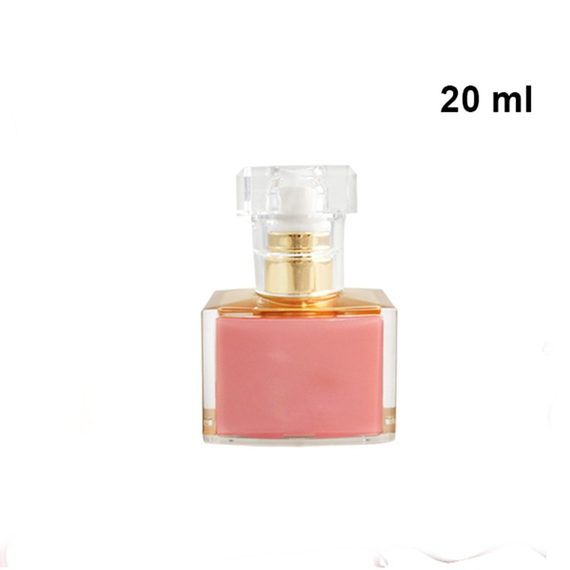 Fancy pink gold remix empty foundation pump bottle