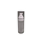 Simple design cylinder 50ml matte glass bottle white plastic cream/lotion pump 18/415 neck size