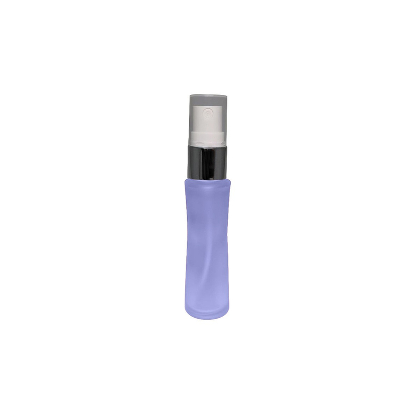 High end product empty 25ml glass bottle with 18/415 screw neck for travel size facial toner and skincare packaging
