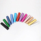 Beautiful packaging elegance silver color empty 8ml twist up refillable travel size perfume bottle with customization color and logo