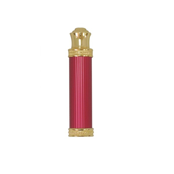 Mini aluminum oil essential scent perfume red color arabic oil bottle