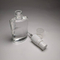 Best selling item 35ml empty oval shape glass bottle 18/415 neck size for travel skincare packaging