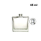 Classic perfume bottle flat rectangular crimp neck glass bottle perfume spray bottle