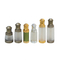luxury golden custom made metal wand oil perfume bottle