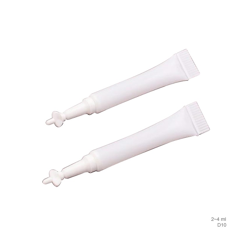 Facial care tube packaging with stainless steel roller ball massager