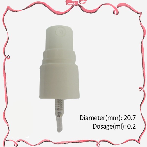 High quality size crimp neck gold and silver aluminum nozzle for perfume spray head