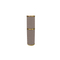 Personalized easy to carry 8ml empty glass bottle with gold aluminum screw neck case with colorful PU leather