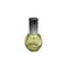 Shinny semi transparent yellow color 10ml globe shape glass bottle aluminum mist sprayer for perfume fragrance packaging