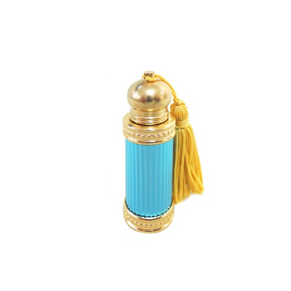 Arabian tassel 5ml blue empty oil perfume bottle