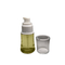 Product customization 30ml empty glass bottle with plastic lotion pump for facial lotion and foundation