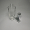 High quality empty 60ml clear glass bottle woman fragrance 18/415 neck size aluminum mist sprayer and cap