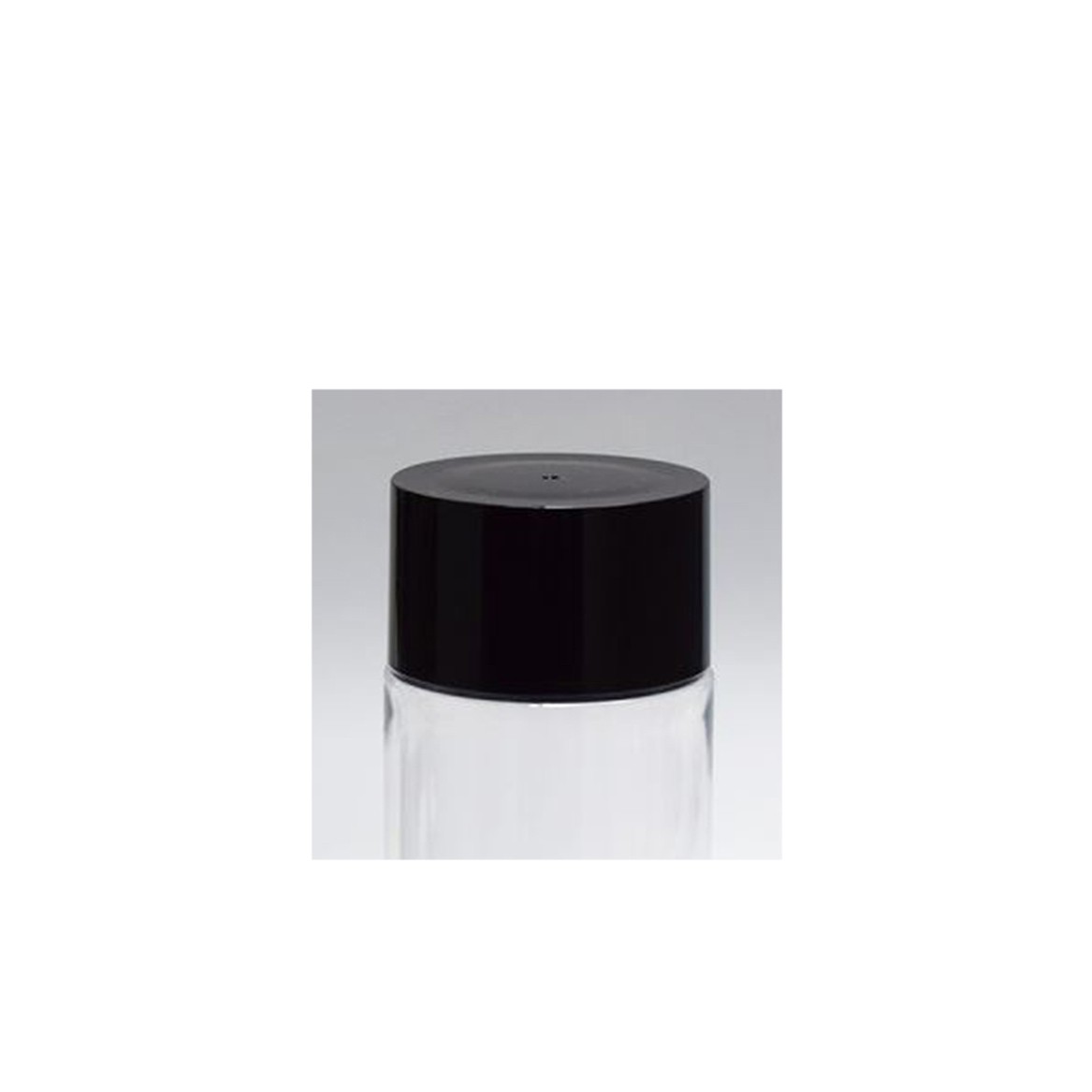 matte silver flat plastic caps custom bottle cap packaging skincare container