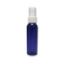 Empty 60ml cylinder shape plastic bottle rounded shoulder white plastic sprayer for cosmetic skincare and alcohol sprayer