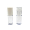Fascinating pink color empty roll on bottle with stainless roller and plastic housing for oil fragrance