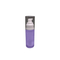 Must have cosmetic skincare packaging empty 50ml cylinder shape glass bottle with white plastic pump transparent cap