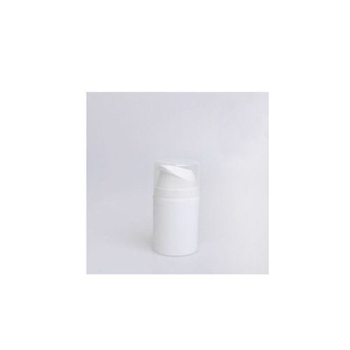 Cylinder plastic bottle with white foam pump 50ml customized logo printing for cleanser and facial soap