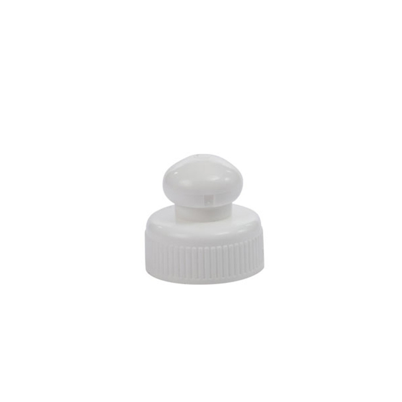 Personalized plastic cap custom Push pull closure
